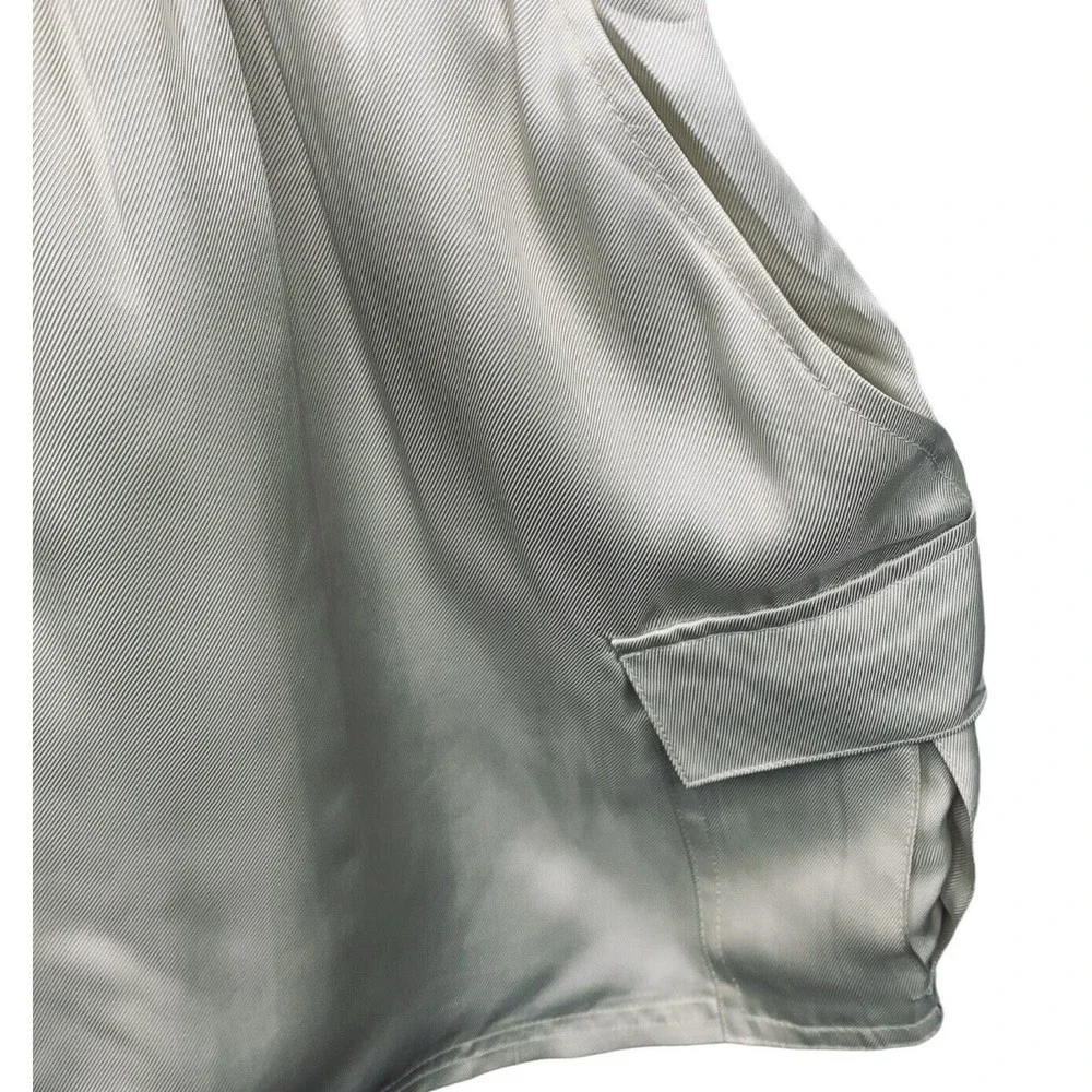 Cinq à Sept Tous Les Jours Amia Twill Romper Womens Size XS Ivory NWT $345 - Picture 9 of 15